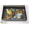 Image 1 : CIGAR BOX OF 30+ LAPEL PINS