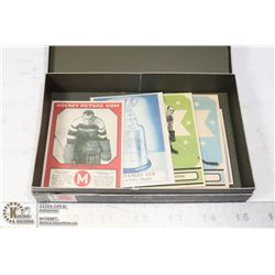 FIVE REPRODUCTION NHL CHEWING GUM HOCKEY CARDS