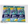 Image 1 : BAG OF MAX GREEN RAZORS 3X