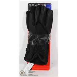 AUTHENTIC SPYDER LEATHER / MESH GLOVES SIZE: L