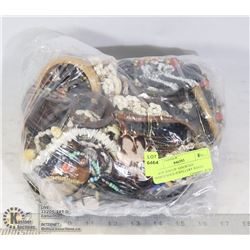 LARGE BAG OF ASSORTED INDIGENOUS JEWELRY WOOD