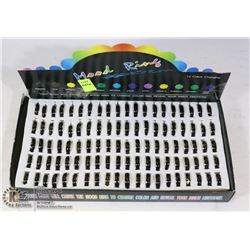 RETAIL DISPLAY OF MOOD RINGS