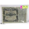 Image 1 : 1918 UKRAINE SAVINGS BOND WITH COUPONS