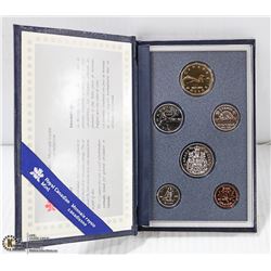 1992 CANADA SPECIMEN SET W/ RARE 25 CENT