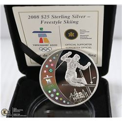 2007 $25 CANADA SILVER VANCOUVER OLYMPIC COIN