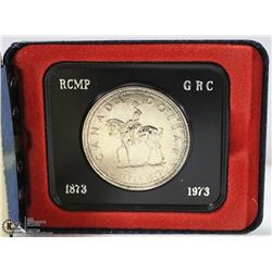 1973 CANADA SILVER DOLLAR IN RCMP ISSUE CASE