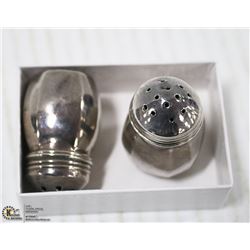 .925 STERLING SILVER SALT & PEPPER SHAKER SET