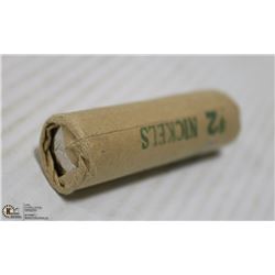 MINT ROLL OF 1967 CENTENNIAL RABBIT NICKELS