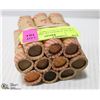 Image 1 : LOT OF 10 ROLLS OF VINTAGE CANADA 1 CENT COINS