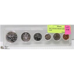 1981 CANADA PROOF-LIKE SET IN CASE
