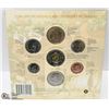 Image 1 : 2005 CANADA COIN SET WITH COLORIZED QUARTER