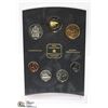 Image 1 : 1999 OH CANADA PL SET W/ RARE $1/25 CENT COIN