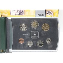 2000 SPECIMEN SET W/ RARE $1/25 CENT COIN