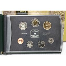 1999 SPECIMEN SET W/ RARE $1/25 CENT COIN