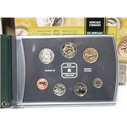 1998 SPECIMEN SET W/ RARE $1/25 CENT COIN