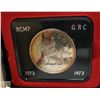 Image 1 : 1973 CANADA SILVER DOLLAR RCMP IN CASE
