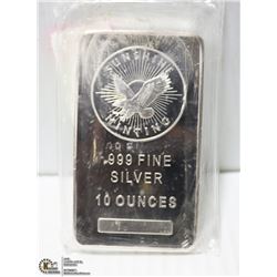 10OZ .999 SILVERBAR