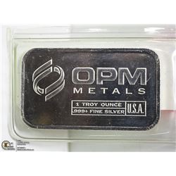 1OZ .999 SILVER BAR