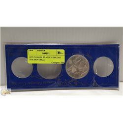 1973 CANADA SILVER 10 DOLLAR 1976 MONTREAL