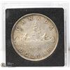 Image 1 : 1937 SEMI-KEY DATE CANADA SILVER DOLLAR COIN
