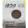 Image 1 : 1890 INDIAN HEAD PENNY