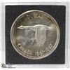 Image 1 : 1967 CENTENNIAL GOOSE SILVER DOLLAR COIN