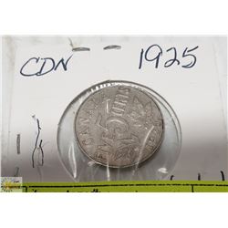 1925 CANADA NICKEL