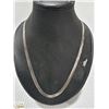 Image 1 : 24" STERLING SILVER CHAIN APPROX 22 GRAMS