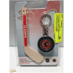 CANADIAN MINT CALG. FLAMES LOONIE PUCK & MINI