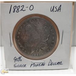 1882-O 90% SILVER MORGAN DOLLAR