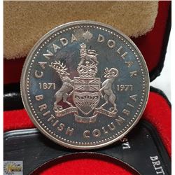 1971 CANADA SILVER DOLLAR BRITISH COLUMBIA