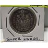 Image 1 : 1966 CANADIAN SILVER 50 CENT PIECE, HIGH GRADE