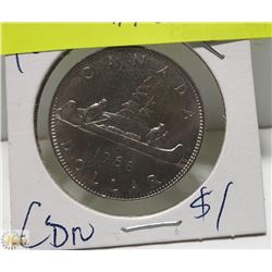 1968 CANADA $1 COIN