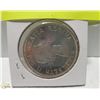 Image 2 : 1964 CANADIAN SILVER DOLLAR - IN COIN HOLDER