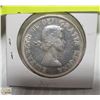 Image 2 : 1958 CANADIAN SILVER DOLLAR - IN COIN HOLDER