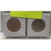 Image 2 : 1967 & 1944 CANADA 50 CENT PIECES