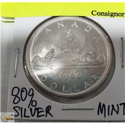 1966 CANADA SILVER DOLLAR