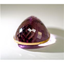 49) 14 KARAT YELLOW GOLD AMETRINE PENDANT