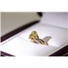 Image 1 : 19) 10K YELLOW AND WHITE GOLD DIAMOND RING