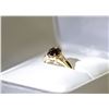 Image 1 : 37) 10 KARAT YELLOW GOLD  DIAMOND RING