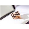 Image 2 : 16) 14 KARAT ROSE GOLD  DIAMOND SET RING