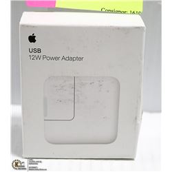 APPLE USB 12W POWER ADAPTER