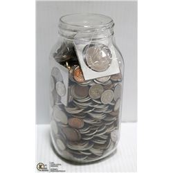 JAR AUSTRAILIAN & NEW ZEALAND COINS 3.7KG / 8.2LBS