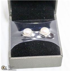 SET OF FRESH WATER PEARL EARRINGS
