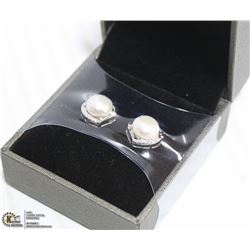 SET OF FRESH WATER PEARL EARRINGS