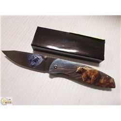 NEW FOLD OUT BEAR THEMED KNIFE