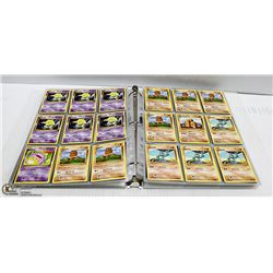 BINDER OF OVER 600 POKEMON CARDS INCLUDING-