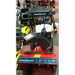 NEW POWERSMART 24 INCH TWO STAGE GAS SNOW THROWER