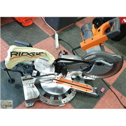NEW RIGID 10" DUAL BEVEL SLIDING MITER SAW