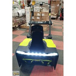 NEW RYOBI 21" 40V BRUSHLESS CORDLESS SNOW BLOWER
